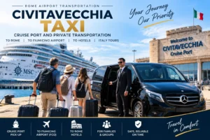 Civitavecchia Cruise Port taxi and private transportation